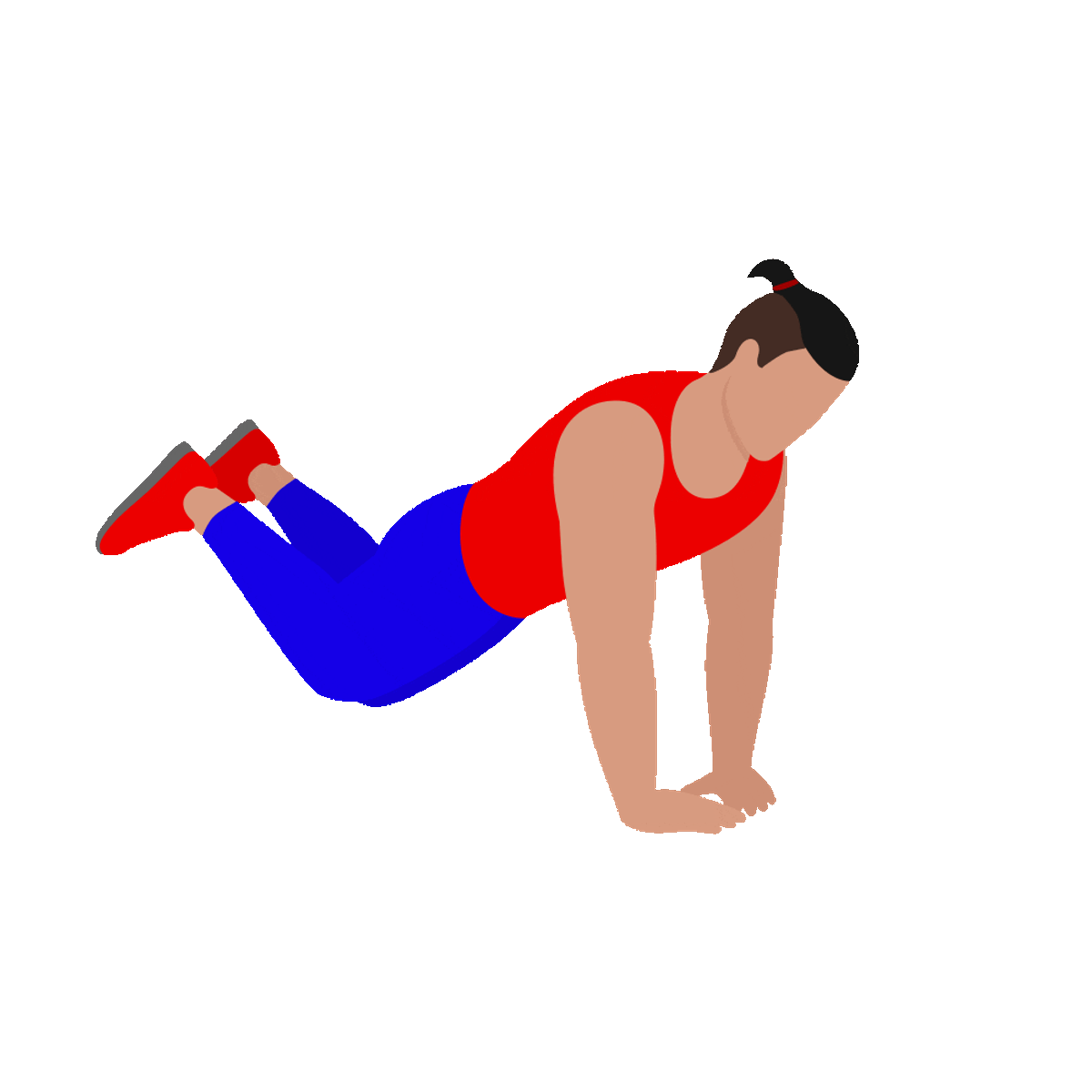 Diamond Knee Push-Up